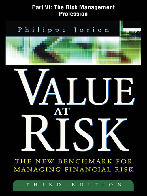 Title details for The Risk Management Profession by Philippe Jorion - Available